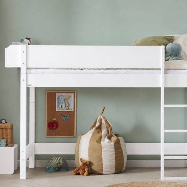 Manis-H Children's Mid Height Loft Bed - ASK (Made In Denmark)