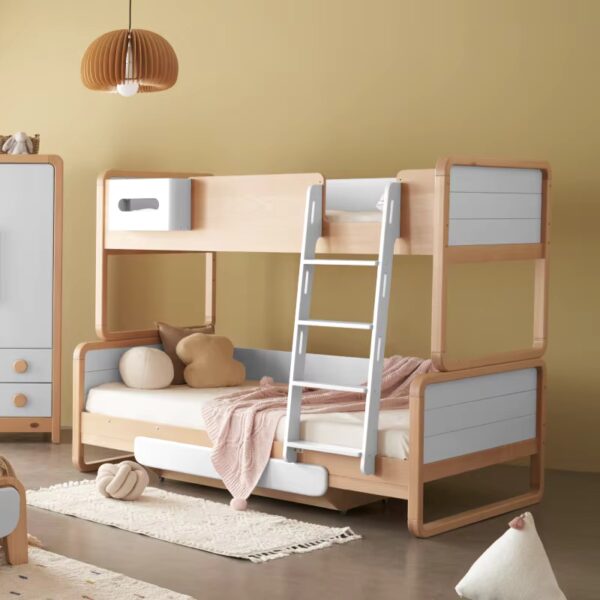 Boori (AUS) - Byron Queen Double Bunk Bed (White) + FREE 2x MATTRESS (Pre-Order)