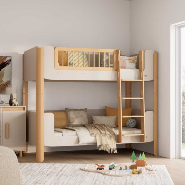 Boori (AUS) - Yarra King Single Bunk Bed (Truffle Body & Soft White Legs) (Pre-Order)