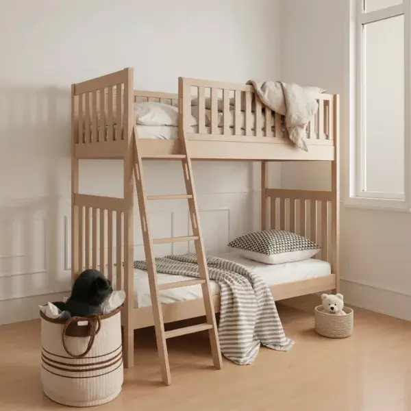 Boori (AUS) - Oslo Single Bunk Bed (Amber) + FREE 2x MATTRESS (Pre-Order)